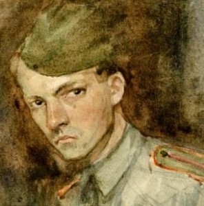 Sergey Babkov, Self-portrait 1943