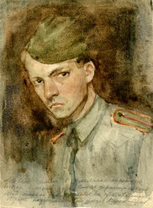 Babkov, Self-portrait, 1943