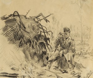 Afonin,Before the battle, 1943