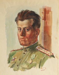 Afonin, Field Surgeon Vakhtang Kandeluky, Berlin, 1945