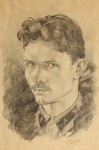 Afonin, Self-Portrait, 1942