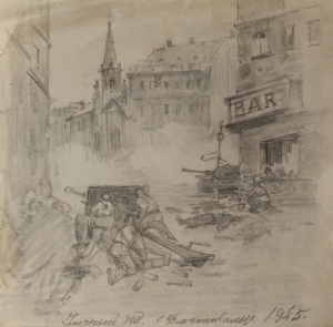 Babkov, Street Fight,Germany,1945