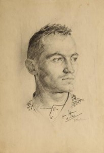 Afonin, Student of the Military Academy, Frunze 1942