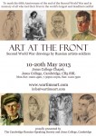 Art at the Front poster